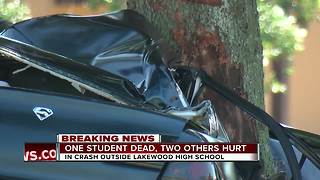 Lakewood High School student dead, 2 students injured after accident in St. Pete