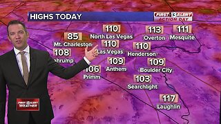 13 First Alert Las Vegas weather updated August 15 morning