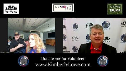 Jared Craig, President of GA Veterans for Trump/VFAF Endorses Kimberly Lowe (VA) for US Senate