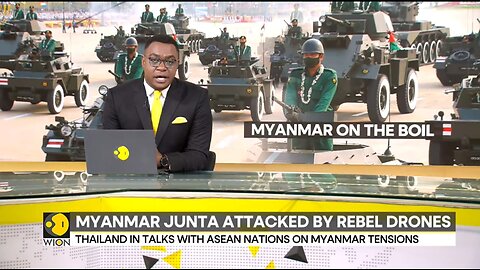 Myanmar junta attacked by rebel drones