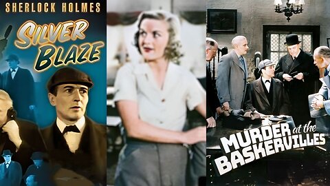SILVER BLAZE aka Murder At The Baskevilles (1937) Arthur Wontner & Judy Gunn | Crime, Mystery | B&W