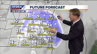 Warmer Thursday with chance of p.m. flurries