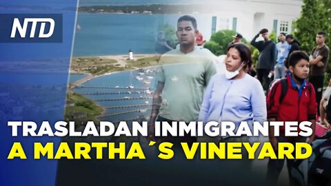 Florida envía inmigrantes a Martha's Vineyard; Acuerdo provisional evitaría huelga ferroviaria | NTD