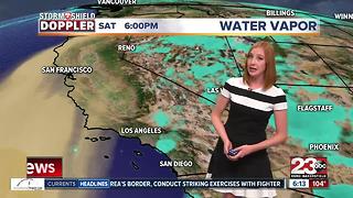 Chances for thunderstorms and humidity in Kern County