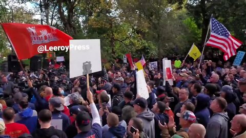 NEW YORK CITY - Fire Fighters And EMS Protest For Freedom Of Choice!