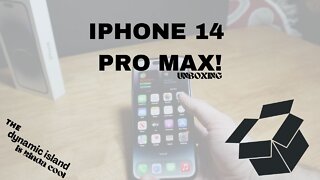IPHONE 14 PRO MAX UNBOXING