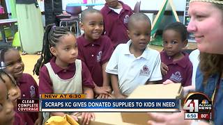 Scraps KC collects 8,000 pounds of supplies for local schools