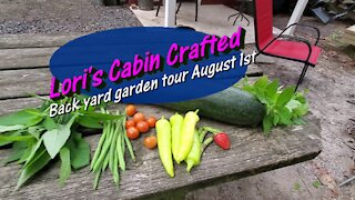 Back Yard Garden Tour August 1st