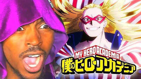 STARS & STRIPES!! THE GOAT IS HERE!! | My Hero Academia Season 6 Episode 25 REACTION