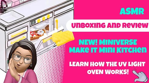 NEW! Mini Verse Make It Mini KITCHEN! Unboxing and Full Review #asmr #shortsvideo #shorts #miniverse