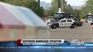 South side barricade situation ends peacefully