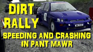 Dirt Rally - Speeding and Crashing in Pant Mawr
