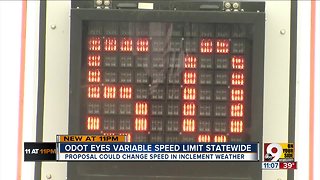 ODOT eyes adjustable speed limits statewide