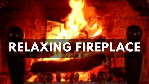 Relaxing Fireplace Burning Sounds | Fireplace Burning and Cracking sounds