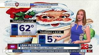 Freezing temperatures start our week