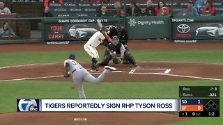 Tigers reportedly sign pitcher Tyson Ross