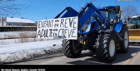 Les Agriculteurs Québécois en colère #2 - Ste-Marie. Malbaie