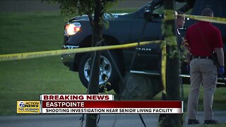 Eastpointe shooting investigation near senior living facility in Eastpointe