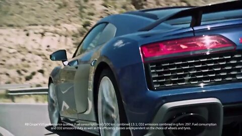 Trailer of the Audi R8 Coupé V10 performance