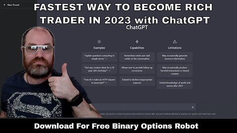 FASTEST WAY TO BECOME RICH TRADER IN 2023 with ChatGPT