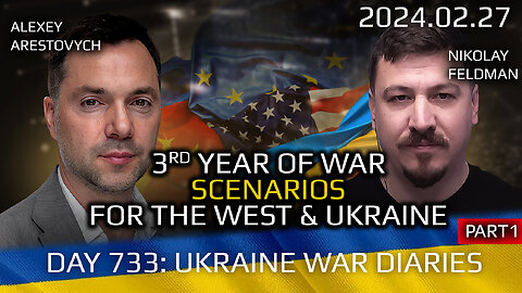 War in Ukraine, Analytics. Day 733 (part1): 3rd Year of War. Scenarios for the West and Ukraine.