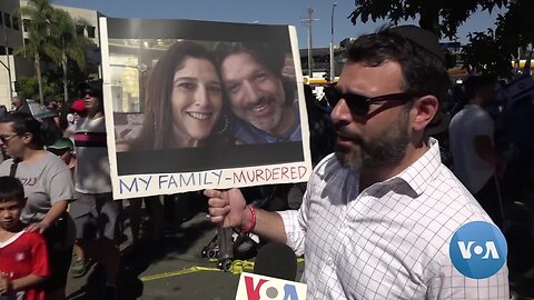 Protests Held in Support of Israelis and Palestinians