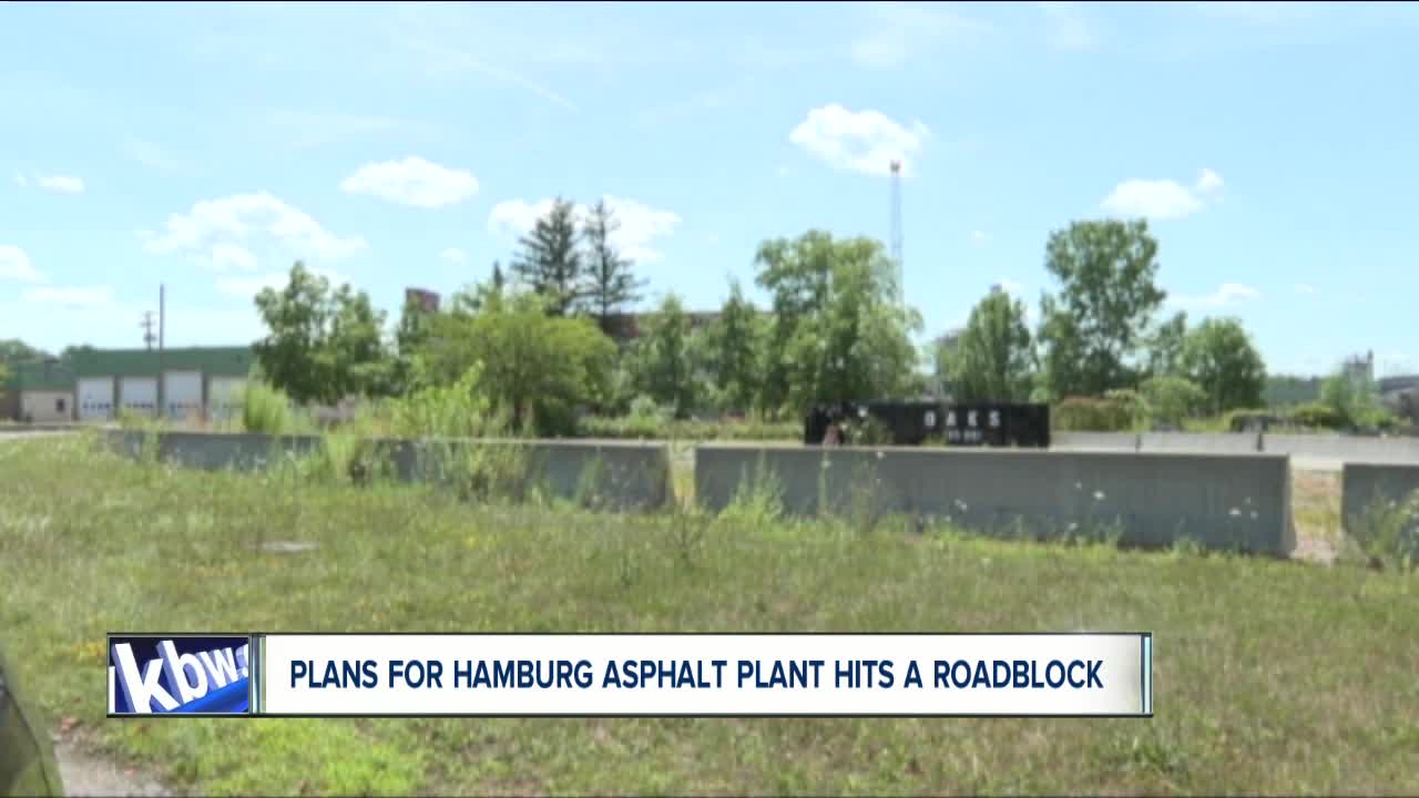 Plans for Hamburg asphalt plant hits roadblock