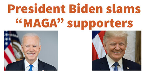 President Biden just went off on MAGA supporters. Listen to what he had to say.