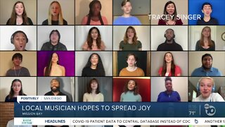 Local musicians hopes to spread joy