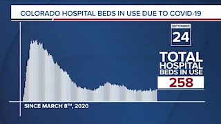 GRAPH: COVID-19 hospital beds in use as of Sept. 24, 2020