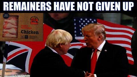 Remainers Crawl Back Out Of The Sewers To Stop Post Brexit UK-US Trade Deal