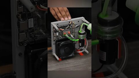 Building an 3D Printed Mini Liquid Cooled PC #diyprojects #3dprinting #computer