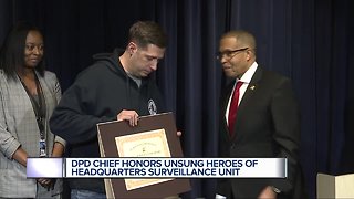 DPD Chief honors unsung heros of Headquarters surveillance unit