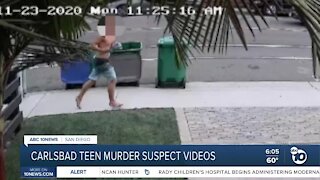 Judge releases name of Carlsbad teen murder suspect, new surveillance images