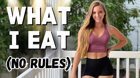 What I Eat in a Day + My Macros (No Diet, No Rules)