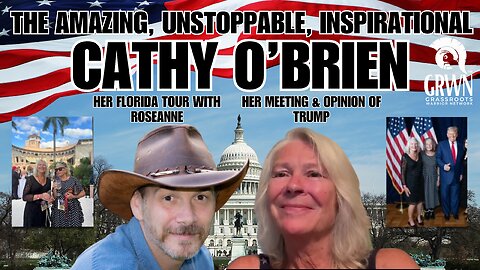 Cathy O'Brien tours FL with Roseanne & Trump, Kevin Hoyt asks questions
