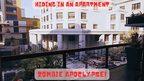 Apartment of the Undead: Sheltering from Zombies ASMR | Survivors Chatter and Zombie Ambiance 🧟🏢