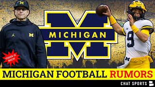 Michigan Football Rumors On Jim Harbaugh’s Starting QB & Another Night Game | James Yoder