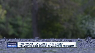 Tips wanted in hit and run of volunteer firefighter