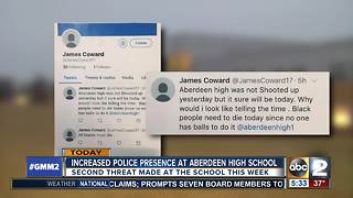 Social media threat being investigated at Aberdeen High School