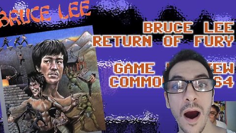 RETROGAMES BRUCE LEE BEST GAMES FOR C64 : HD VERSION REACTION #Brucelee #bestfight #realfight