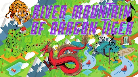 river in mountain dragon tiger