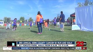Kern County third annual cancer run/walk