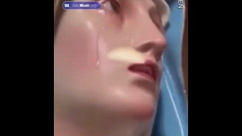 Amazing. Virgin Mary Statue Filmed Crying in Mexico