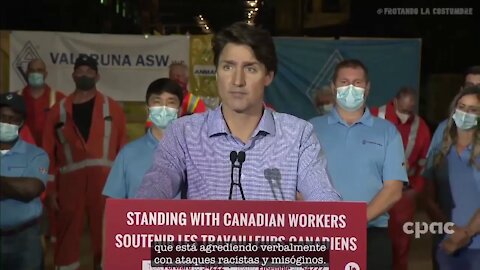 Justin Trudeau x3 - Criminalizando la Disidencia: "Pandillas de anti-vacunas"