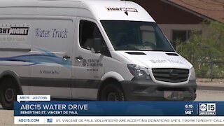 Valley men hit the streets to provide water to homeless community