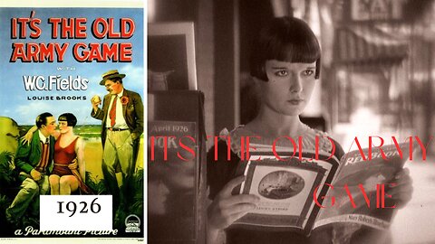 Louise Brooks 1926 It's The Old Army Game A E Sutherland W C Fields,