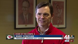 Chiefs president Mark Donovan: ‘We’re looking forward to making more history’