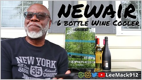Newair 6 Bottle Wine Wine Cooler | #leemack912 Product Review (S09 E39)