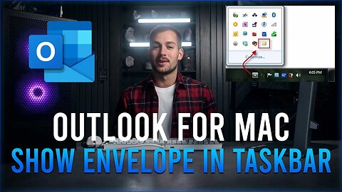 How to Get New Mail Envelope Icon in Microsoft Outlook